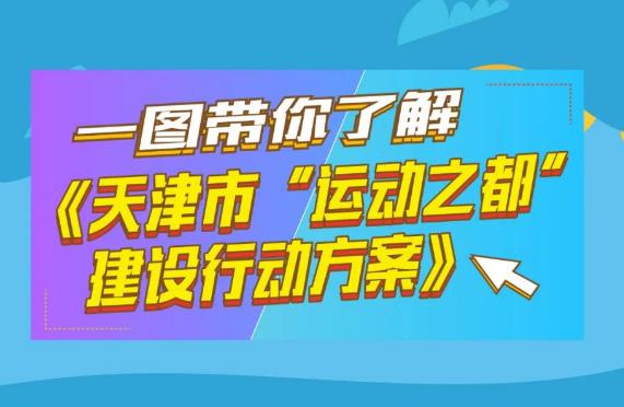 一图带你了解《天津市“运动之都”建设行动方案》