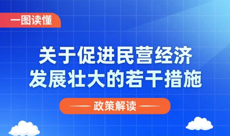 一图读懂《天津市人民政府印发关于促进民营经济发展壮大若干措施的通知》